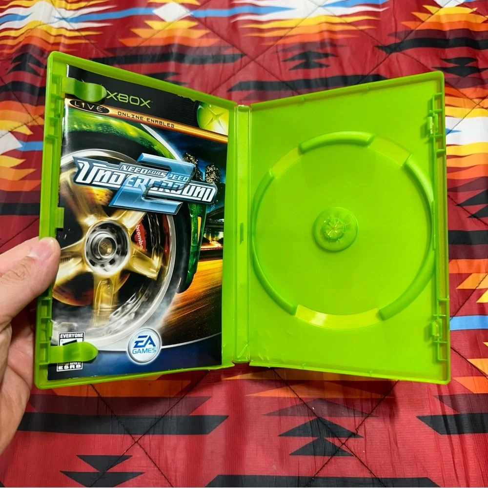 Need for Speed Underground 2 (Microsoft Xbox, 2004) (NO GAME)